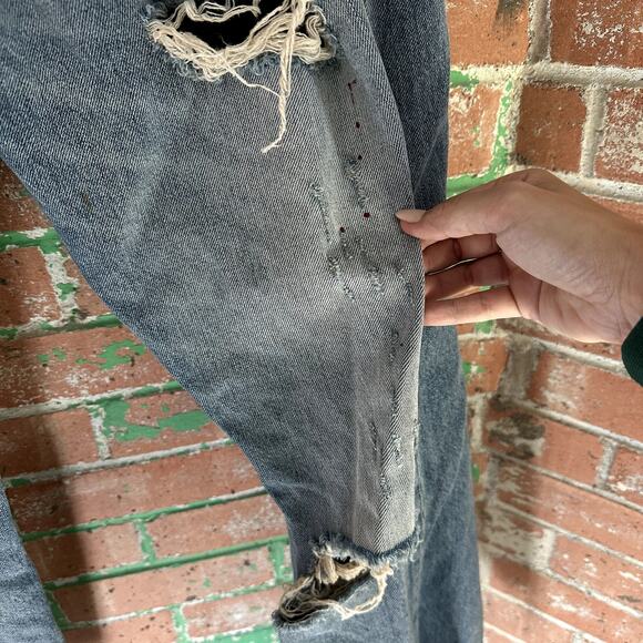 R13 Crossover Distressed Jeans - Picture 5 of 10